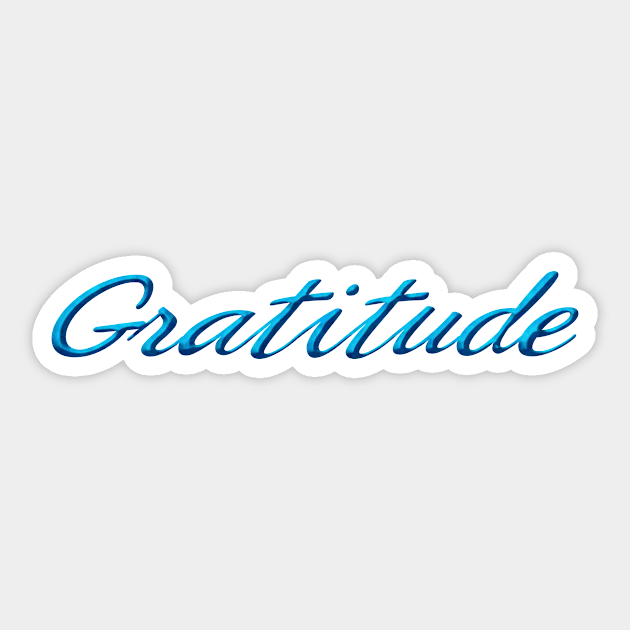 gratitude Sticker by poupoune